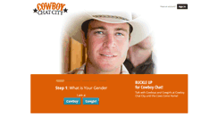 Desktop Screenshot of cowboychatcity.com